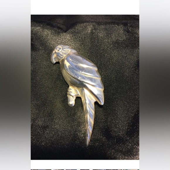 unknown Jewelry - Vintage SS Parrot Brooch